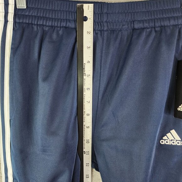Boys Navy Blue Adidas Regular Fit Track Pants Size L (14/16) - Picture 12 of 15